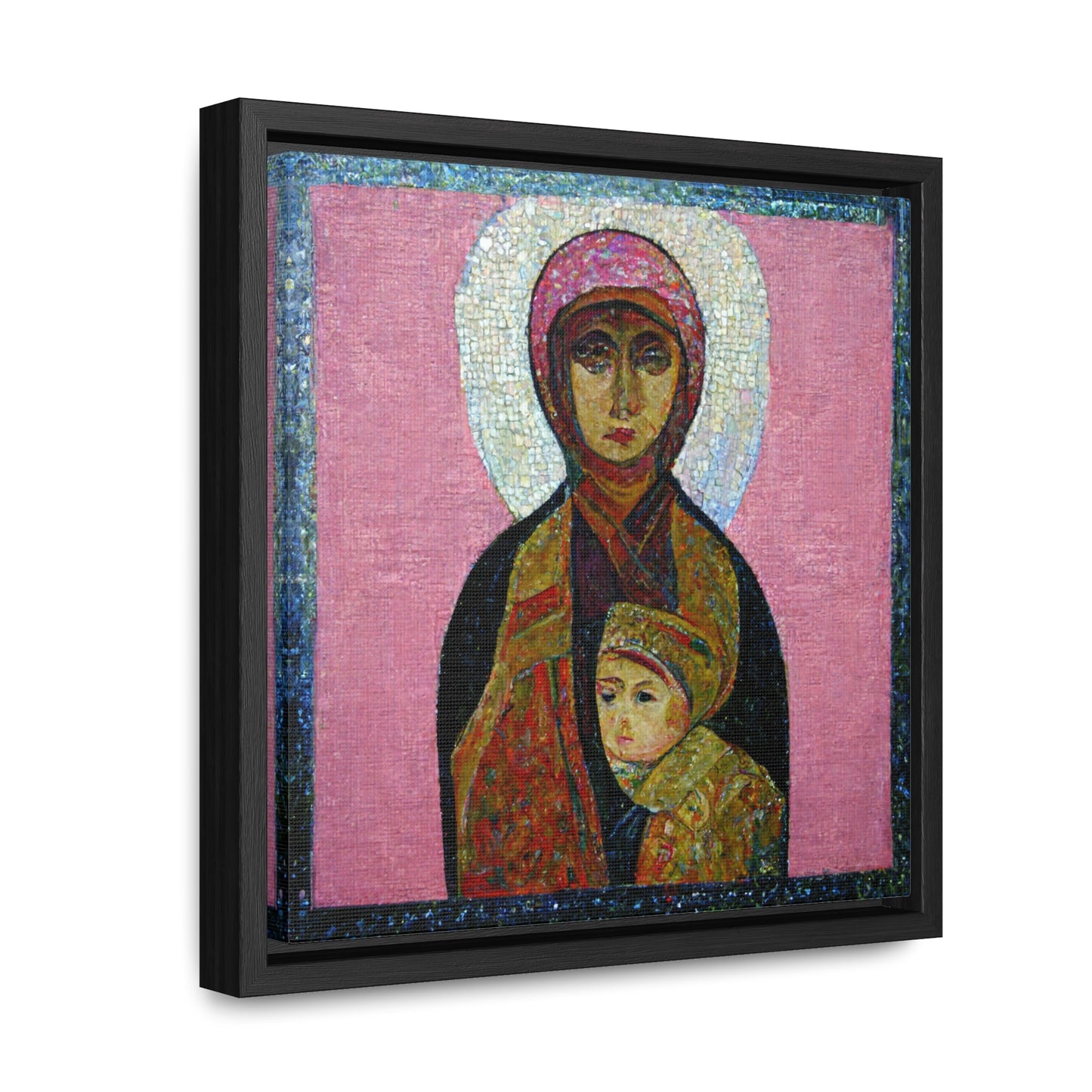 Mary and the Child 18, Valentinii, Gallery Canvas Wraps, Square Frame