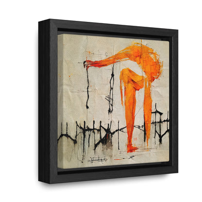 Feet and Drama 16, Valentinii, Gallery Canvas Wraps, Square Frame