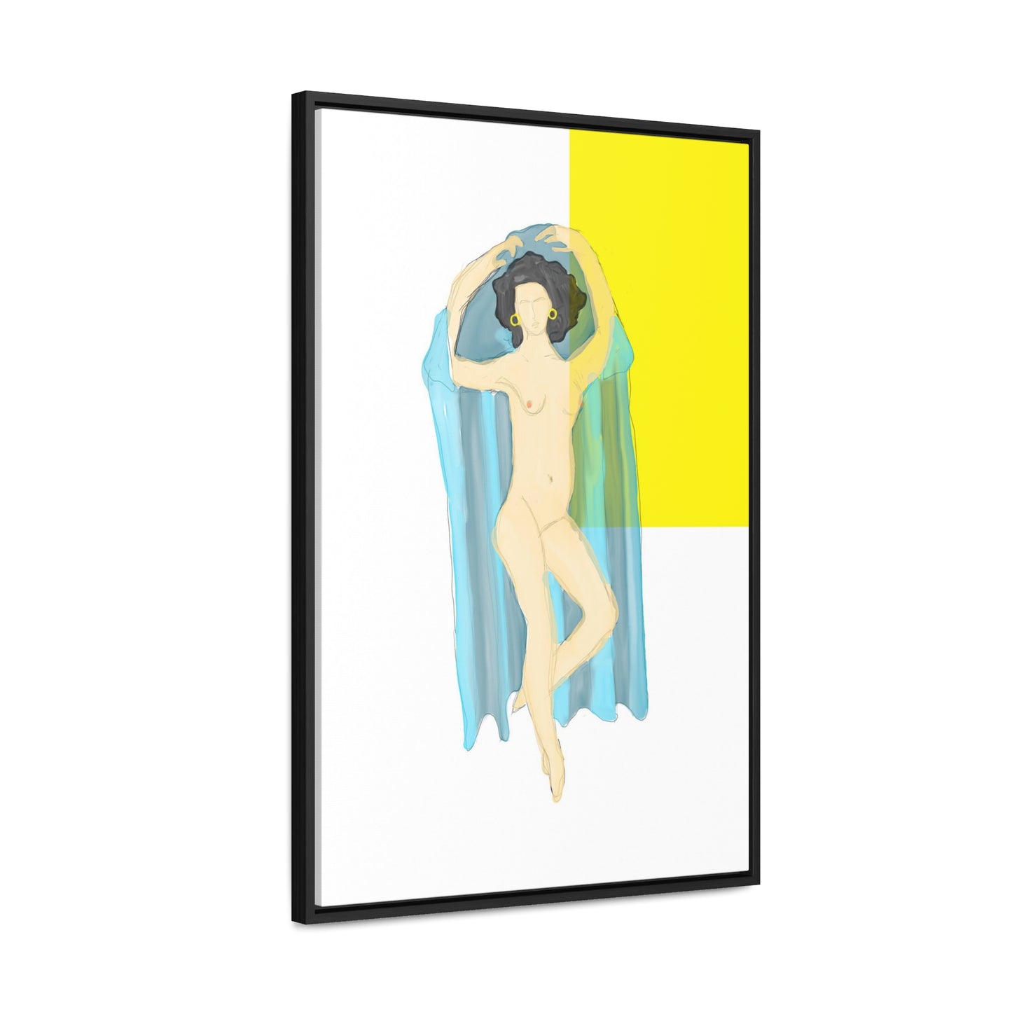 Dance in Nothingness, Original Eduard Pavel, Gallery Canvas Wraps, Vertical Frame