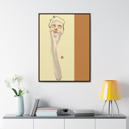 The posture of ecstasy, Original Eduard Pavel, Gallery Canvas Wraps, Vertical Frame