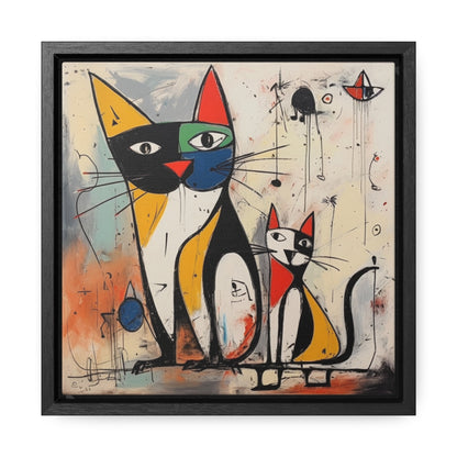 Cat 40, Gallery Canvas Wraps, Square Frame