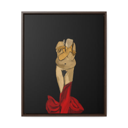 Shame, Original Eduard Pavel, Gallery Canvas Wraps, Vertical Frame