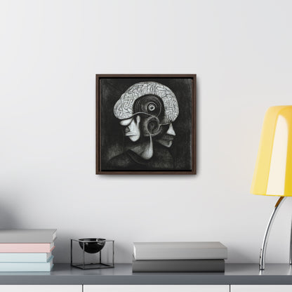 Brain 6, Valentinii, Gallery Canvas Wraps, Square Frame