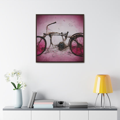 Bicycle 9, Valentinii, Gallery Canvas Wraps, Square Frame