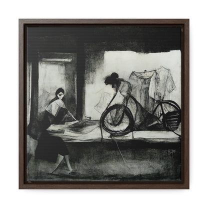 Domestic Memories 26, Valentinii, Gallery Canvas Wraps, Square Frame