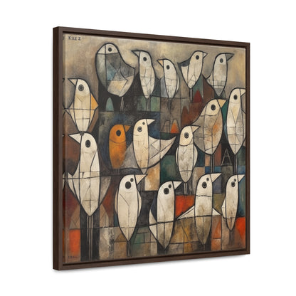 Bird 31, Gallery Canvas Wraps, Square Frame