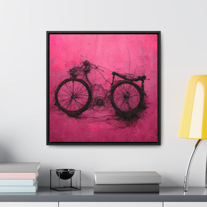 Bicycle 2, Valentinii, Gallery Canvas Wraps, Square Frame