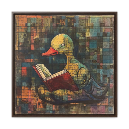 Duck 3, Gallery Canvas Wraps, Square Frame