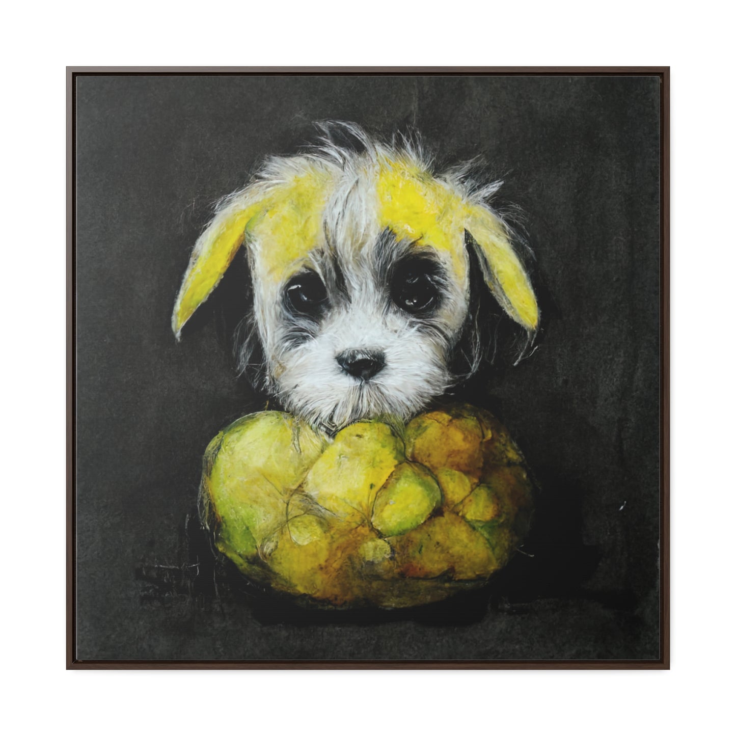 Dogs and Puppies, Valentinii, Gallery Canvas Wraps, Square Frame