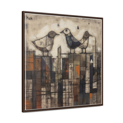 Bird 39, Gallery Canvas Wraps, Square Frame