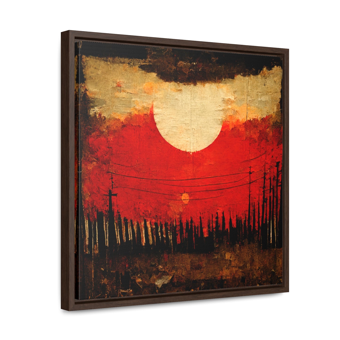 Land of the Sun 16, Valentinii, Gallery Canvas Wraps, Square Frame