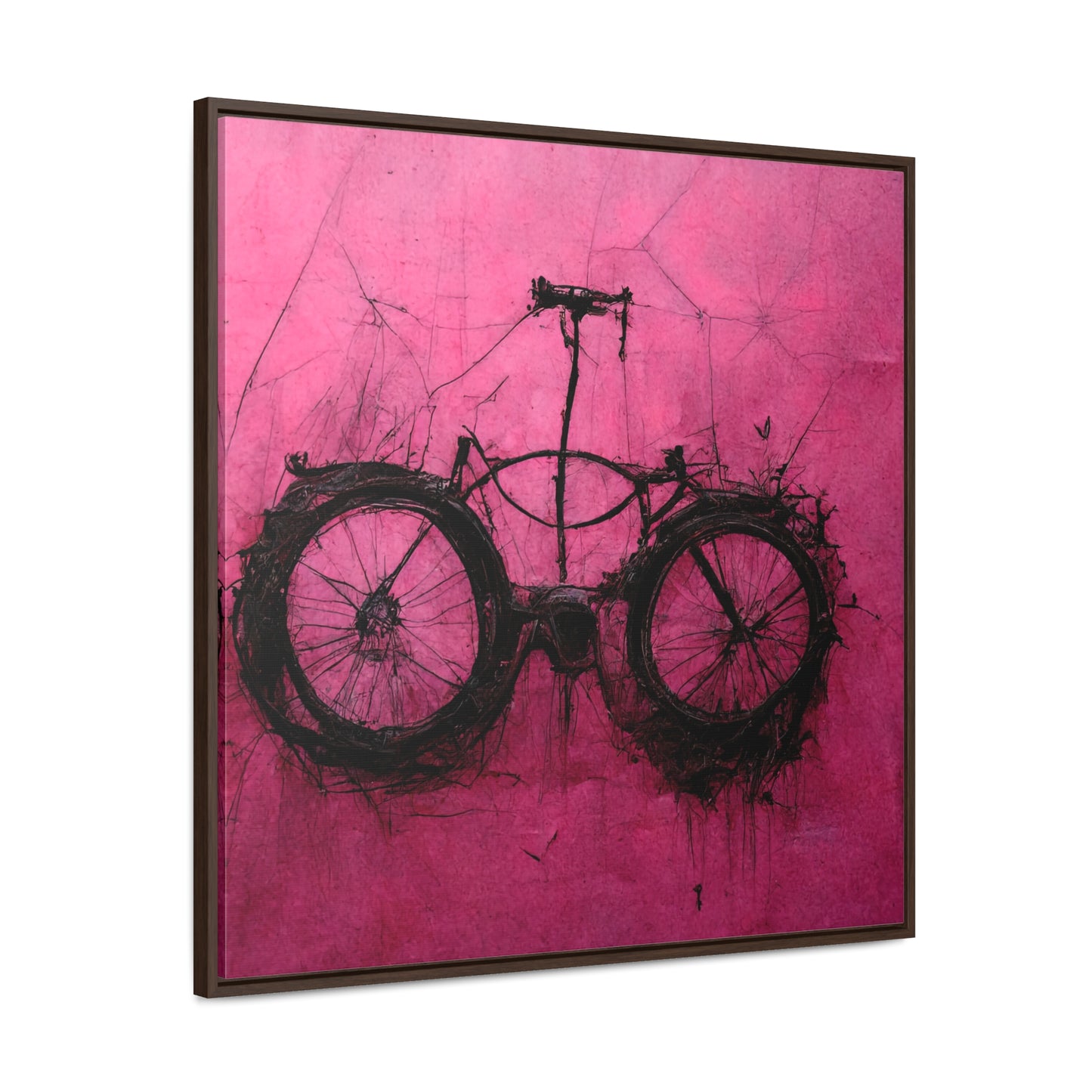 Bicycle 3, Valentinii, Gallery Canvas Wraps, Square Frame