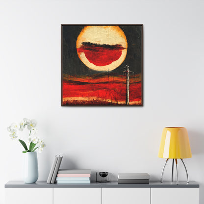 Land of the Sun 26, Valentinii, Gallery Canvas Wraps, Square Frame