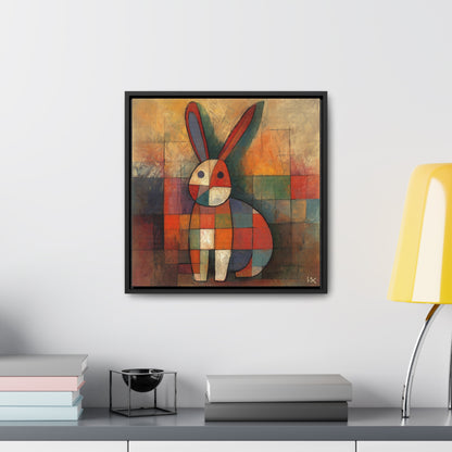 Rabbit 17, Gallery Canvas Wraps, Square Frame