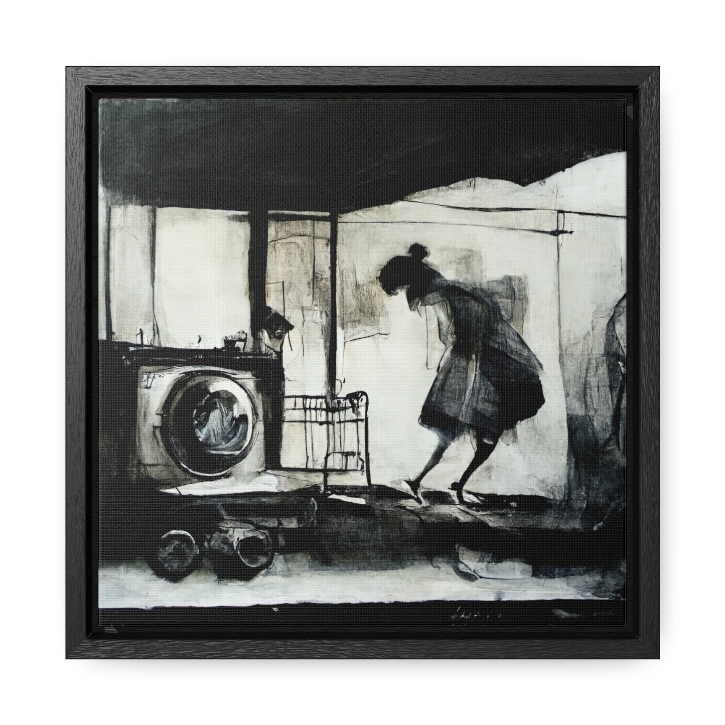 Domestic Memories 15, Valentinii, Gallery Canvas Wraps, Square Frame