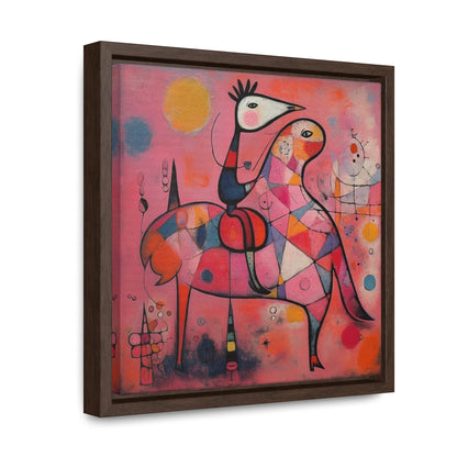 The Dreams of the Child 41, Gallery Canvas Wraps, Square Frame