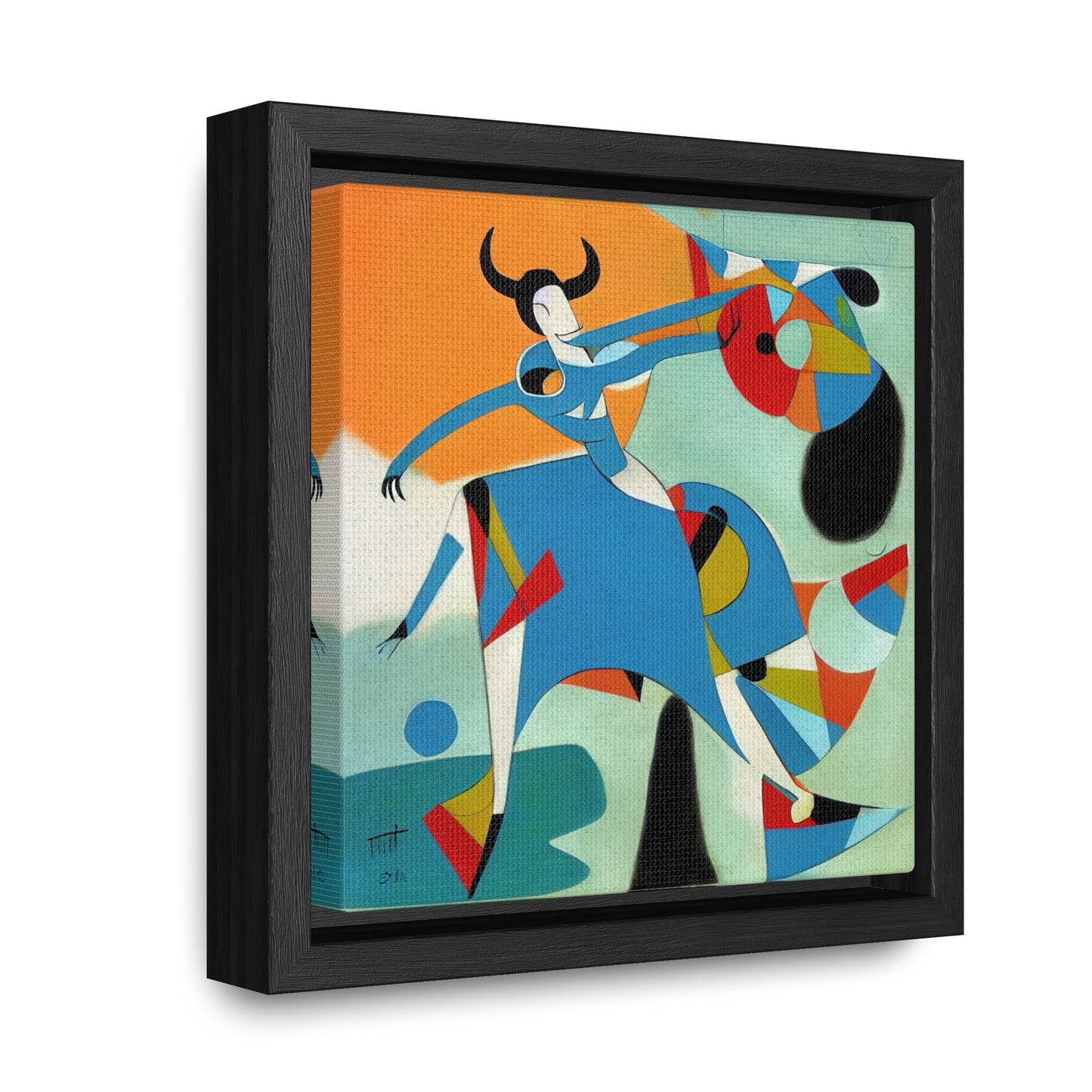 Naivia 34, Gallery Canvas Wraps, Square Frame