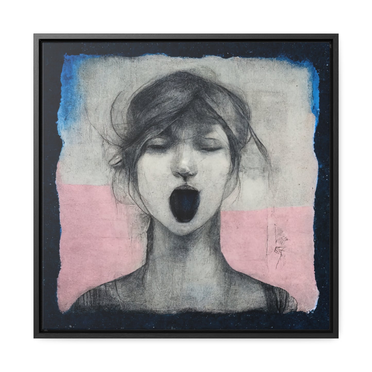 Girls from Mars 6, Valentinii, Gallery Canvas Wraps, Square Frame