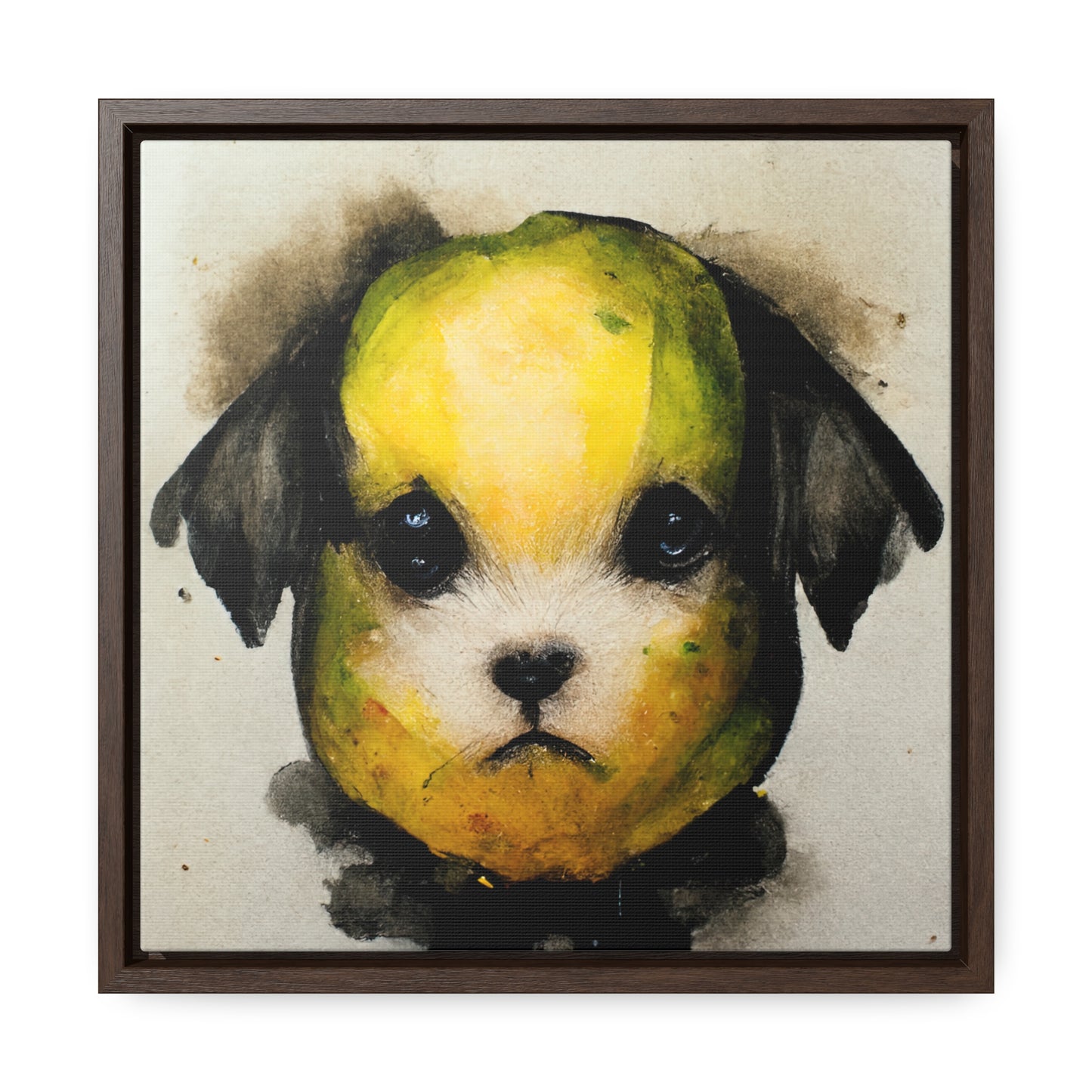 Dogs and Puppies 8, Valentinii, Gallery Canvas Wraps, Square Frame