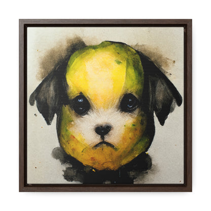 Dogs and Puppies 8, Valentinii, Gallery Canvas Wraps, Square Frame