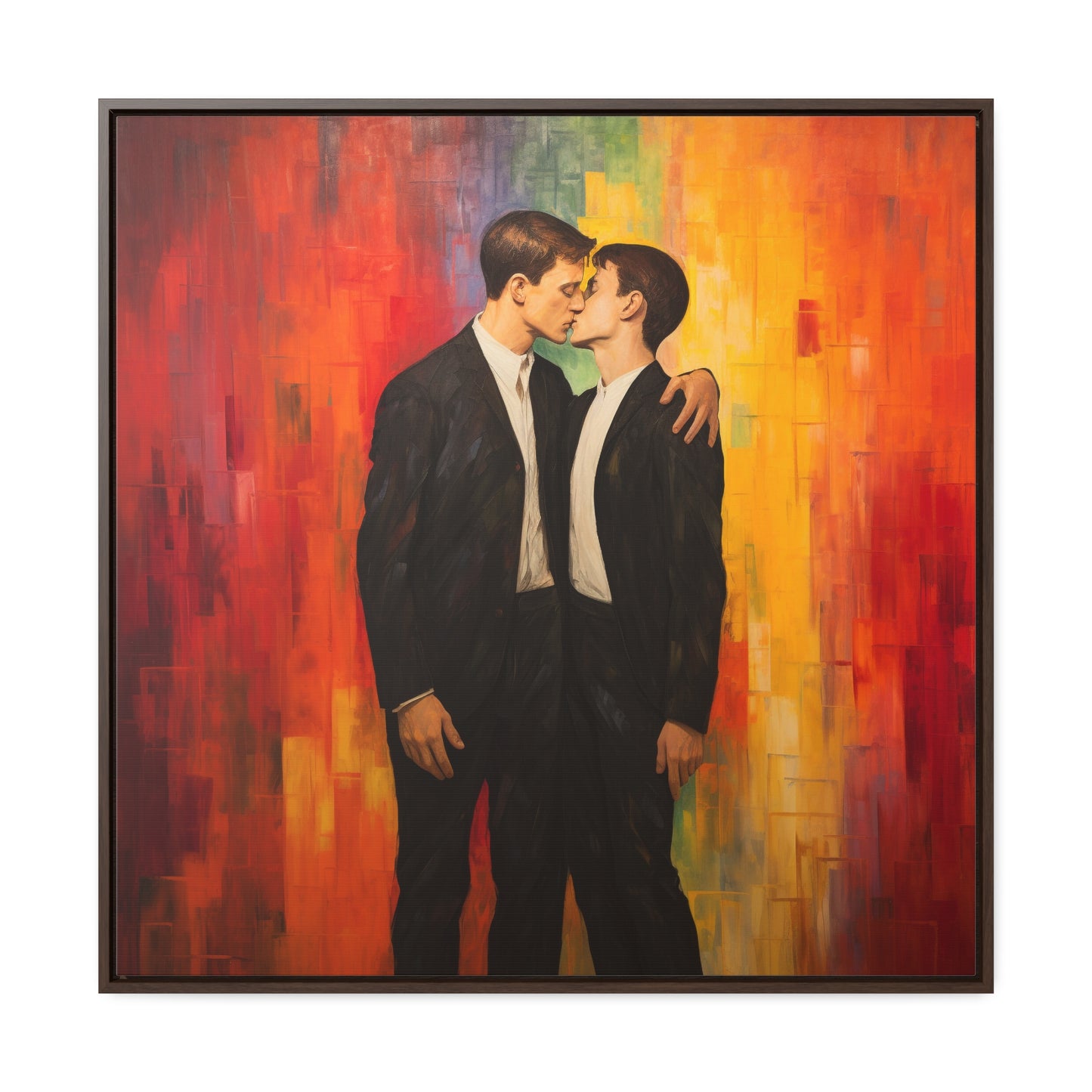 LGBT 8, Gallery Canvas Wraps, Square Frame