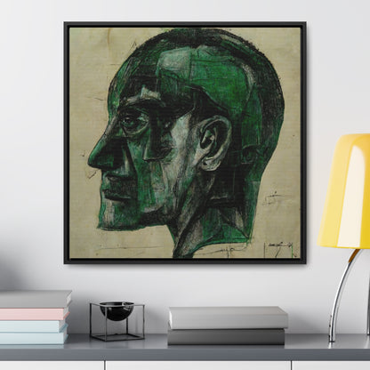 Heads 5, Valentinii, Gallery Canvas Wraps, Square Frame