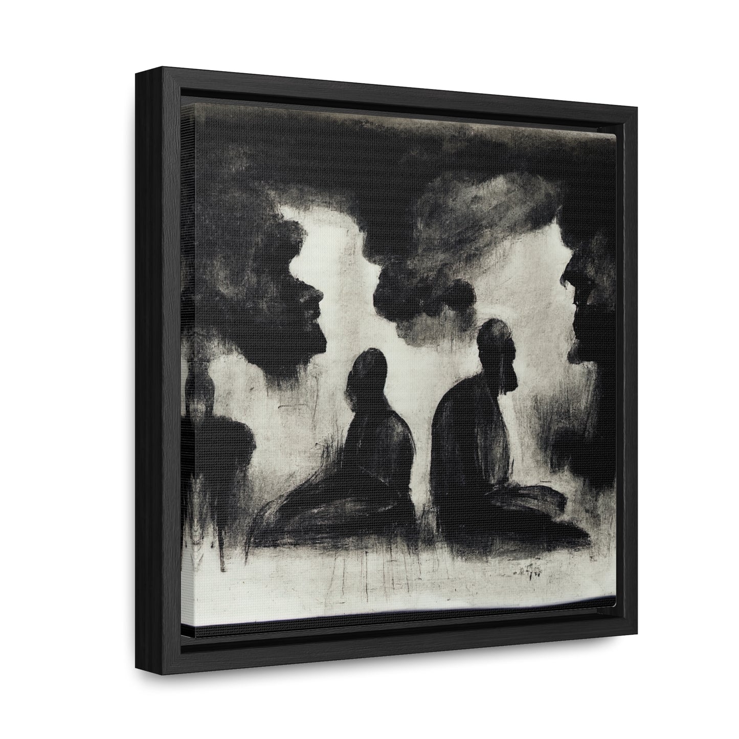 Palaeolithic Prayer 5, Valentinii, Gallery Canvas Wraps, Square Frame