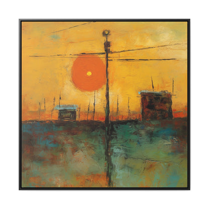 Land of the Sun 58, Valentinii, Gallery Canvas Wraps, Square Frame