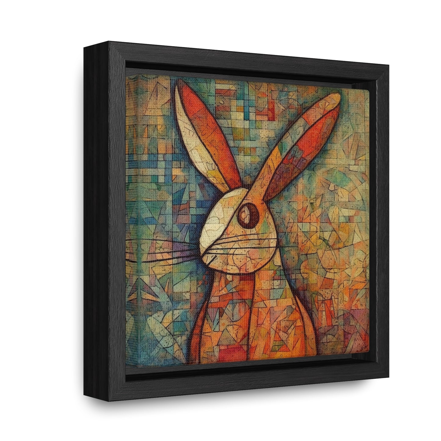 Rabbit 4, Gallery Canvas Wraps, Square Frame