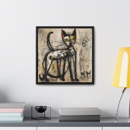 Cat 49, Gallery Canvas Wraps, Square Frame