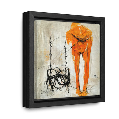 Feet and Drama 17, Valentinii, Gallery Canvas Wraps, Square Frame