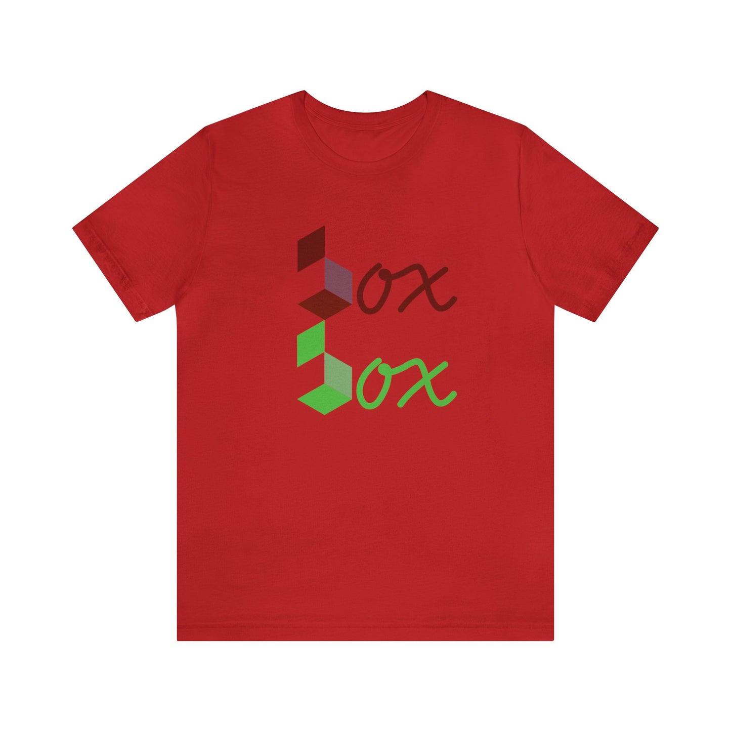 Box, Unisex Jersey Short Sleeve Tee