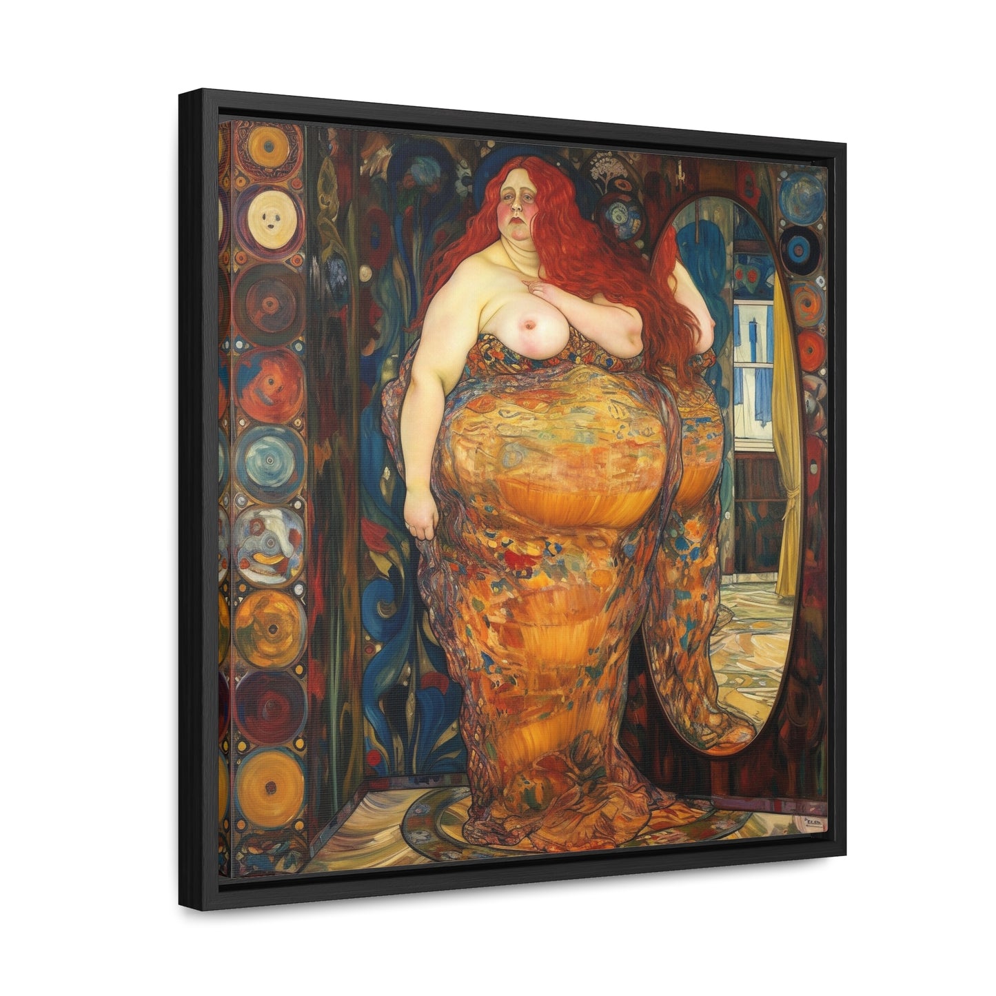 Baroque 10, Valentinii, Gallery Canvas Wraps, Square Frame