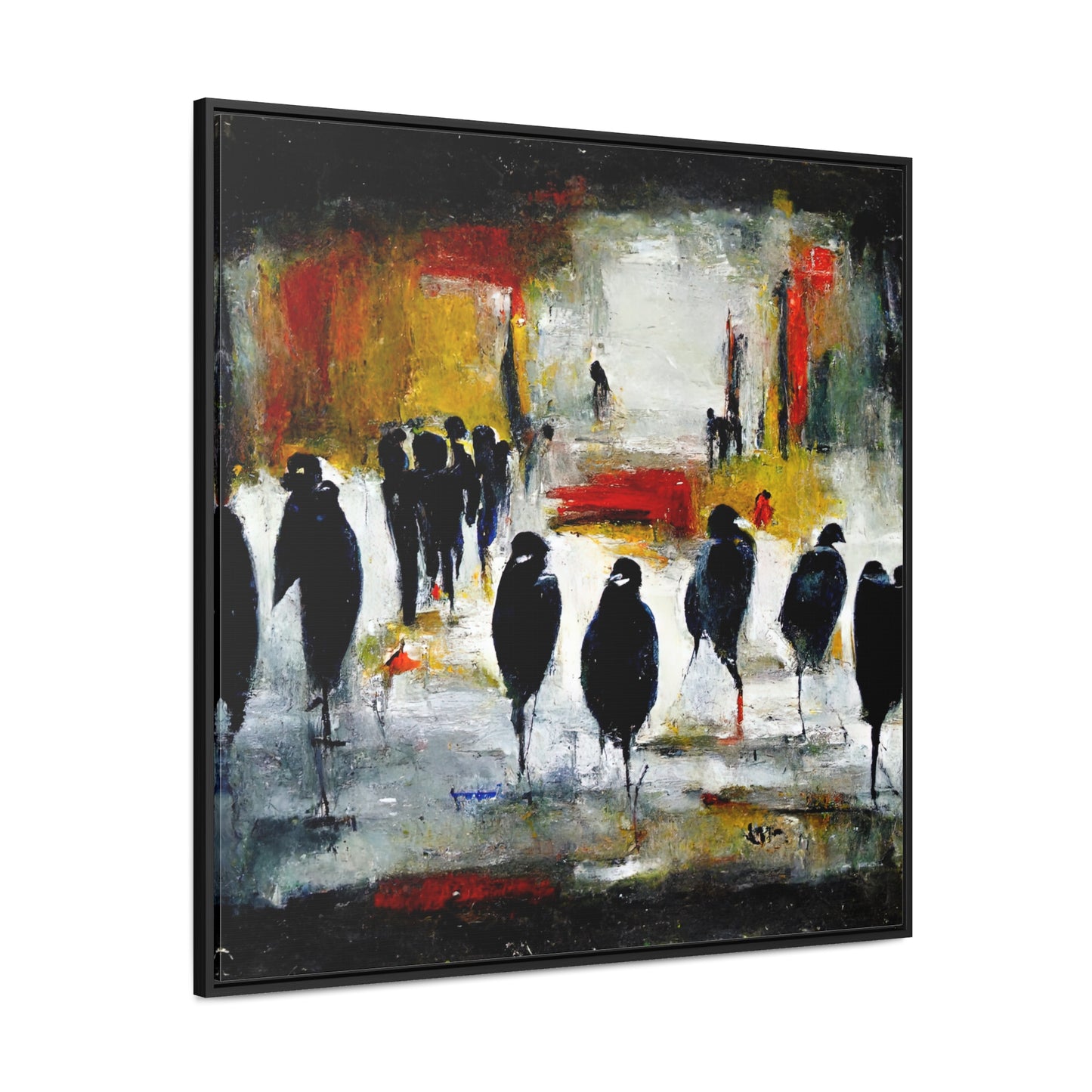 Social Seeds 5, Valentinii, Gallery Canvas Wraps, Square Frame