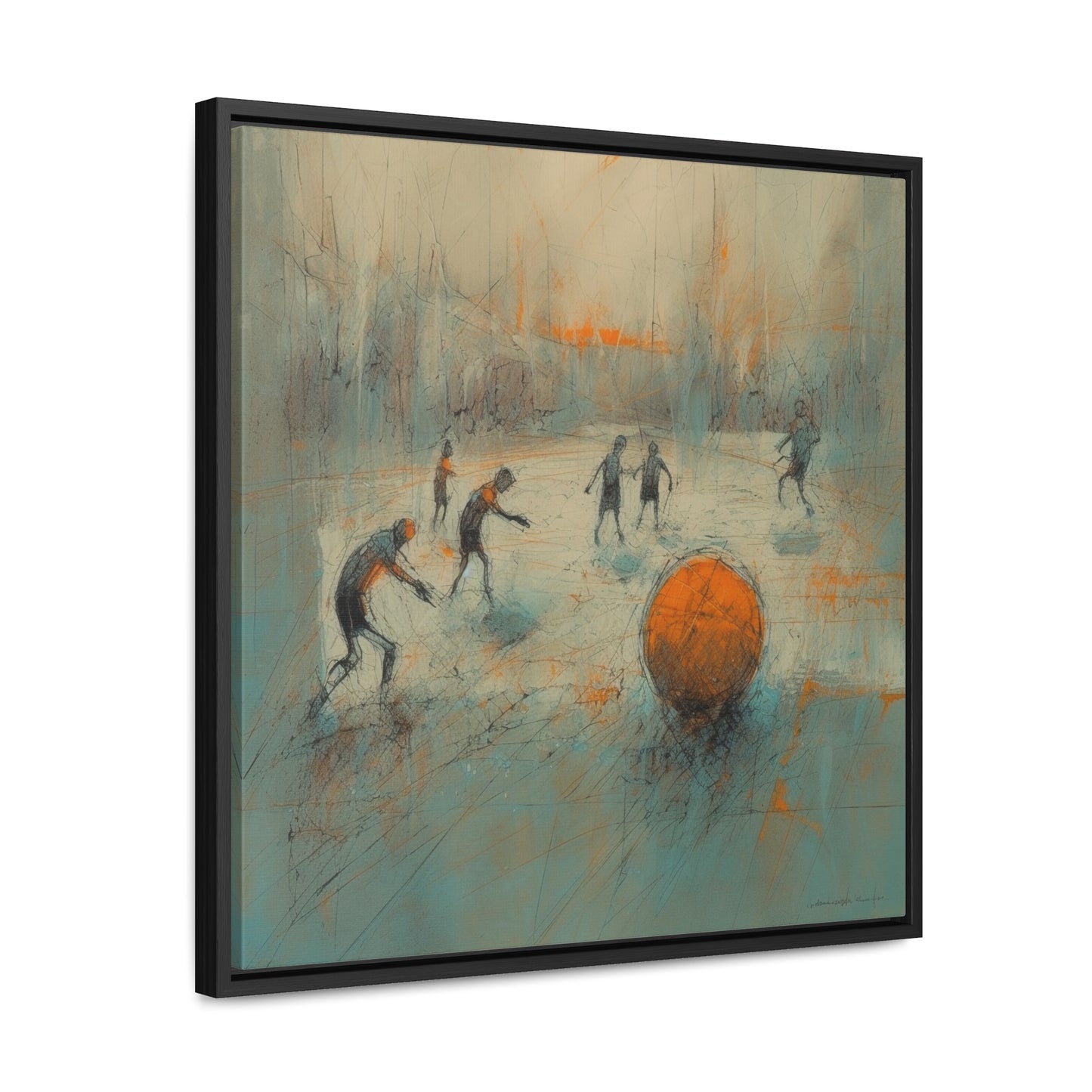 Childhood 33, Gallery Canvas Wraps, Square Frame