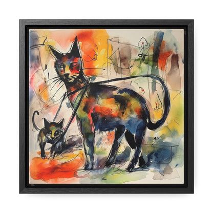 Cat 72, Gallery Canvas Wraps, Square Frame