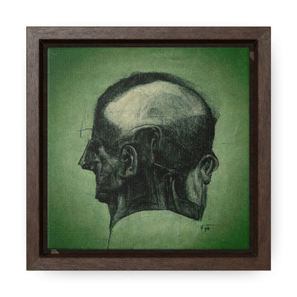 Heads 16, Valentinii, Gallery Canvas Wraps, Square Frame