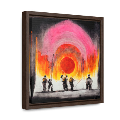 Land of the Sun 33, Valentinii, Gallery Canvas Wraps, Square Frame