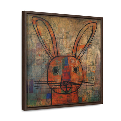 Rabbit 6, Gallery Canvas Wraps, Square Frame