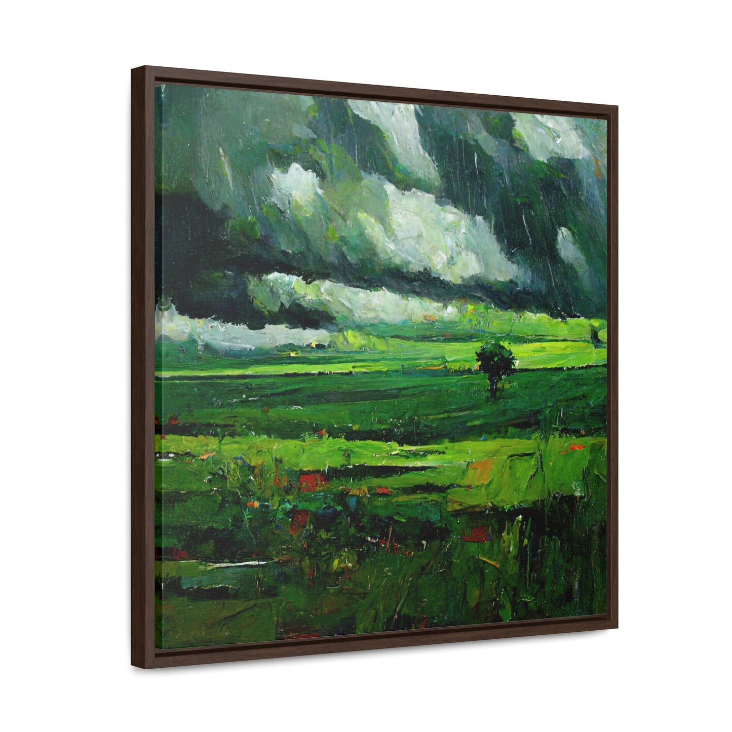 To the Rainy Land 6, Valentinii, Gallery Canvas Wraps, Square Frame