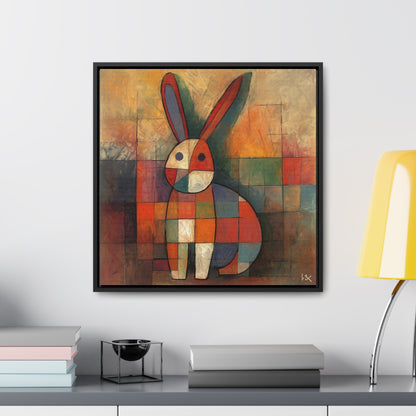 Rabbit 17, Gallery Canvas Wraps, Square Frame