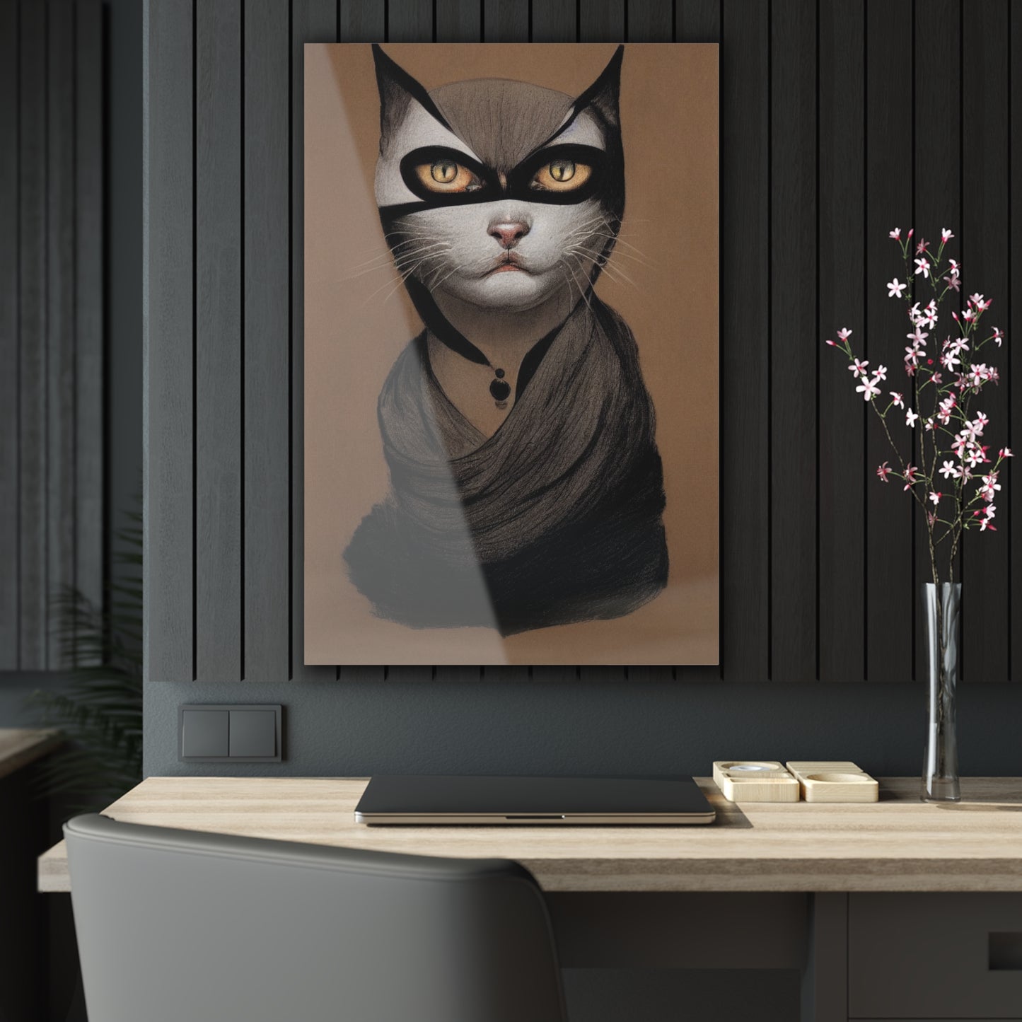 Cat Woman 35,  Acrylic Prints