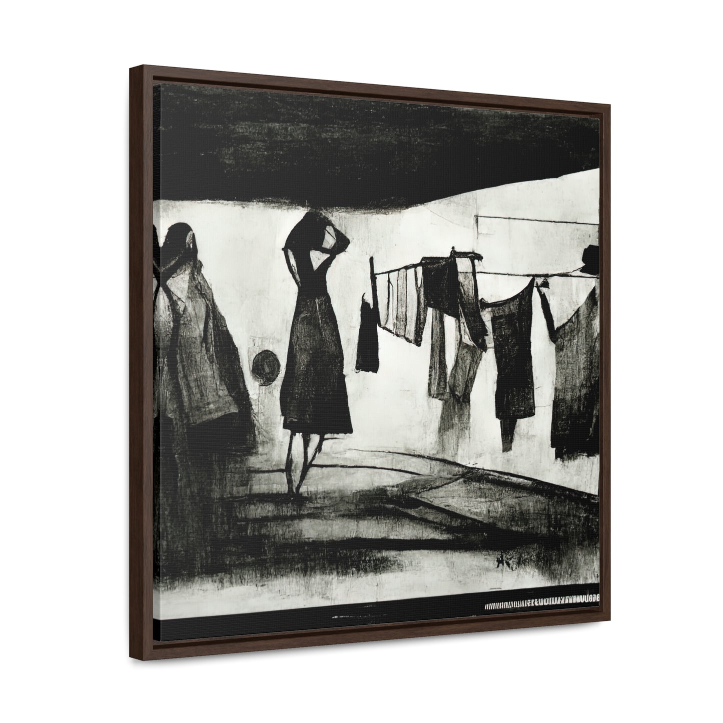 Domestic Memories 11, Valentinii, Gallery Canvas Wraps, Square Frame