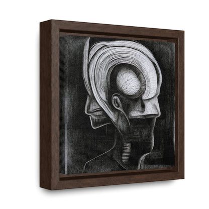 Brain 41, Valentinii, Gallery Canvas Wraps, Square Frame