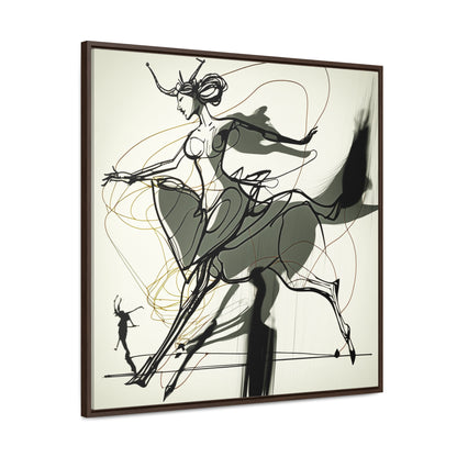 Naivia 20, Gallery Canvas Wraps, Square Frame