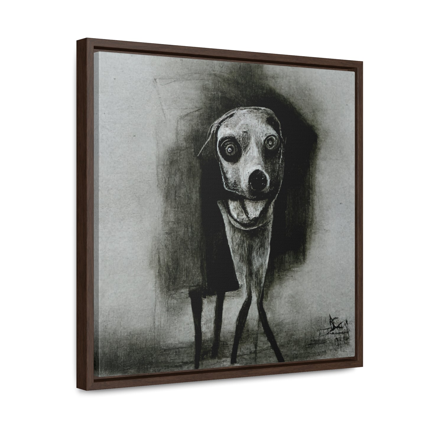 Dogs and Puppies 11, Valentinii, Gallery Canvas Wraps, Square Frame