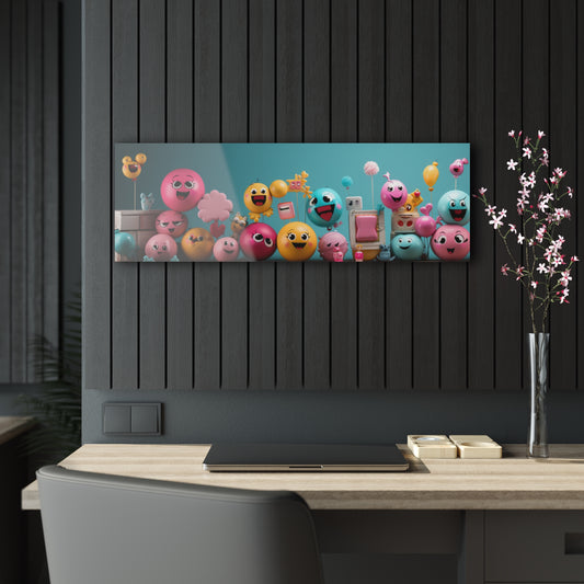 Emoji 20, Acrylic Prints