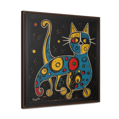 Cat 126, Gallery Canvas Wraps, Square Frame