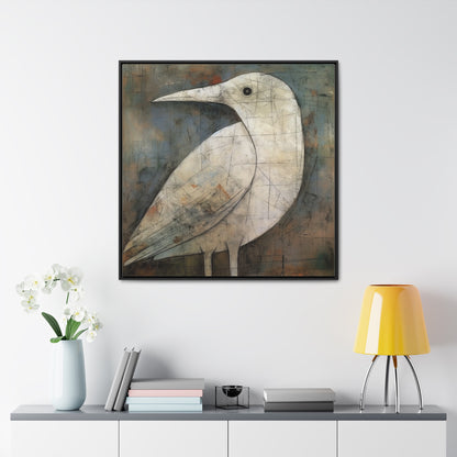 Bird 9, Gallery Canvas Wraps, Square Frame