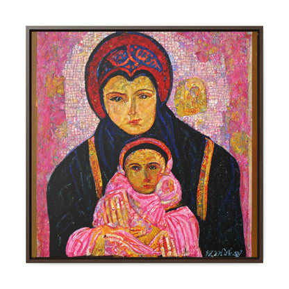 Mary and the Child 24, Valentinii, Gallery Canvas Wraps, Square Frame